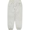Thisisneverthat SS25 Pocket Embroidered Logo Loose Fit Cuffed Knit Sweatpants Unisex bottoms TN251TPAWP02OAT