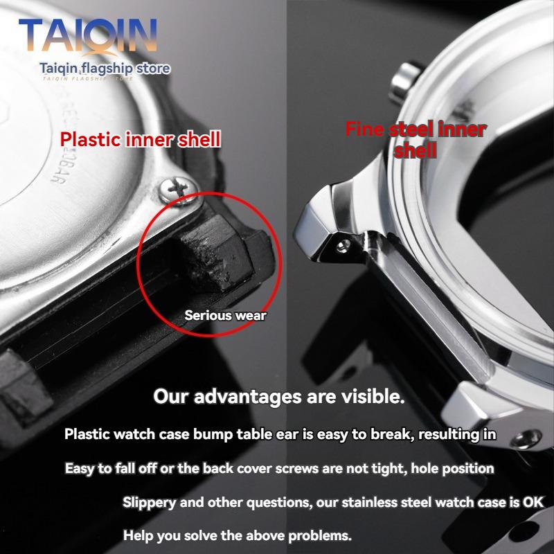 DW-5600 Modifiziertes Gehäuse Für Casio G-shock DW5600 Edelstahl Uhrwerk Innengehäuse Metall Ersatz Zubehör