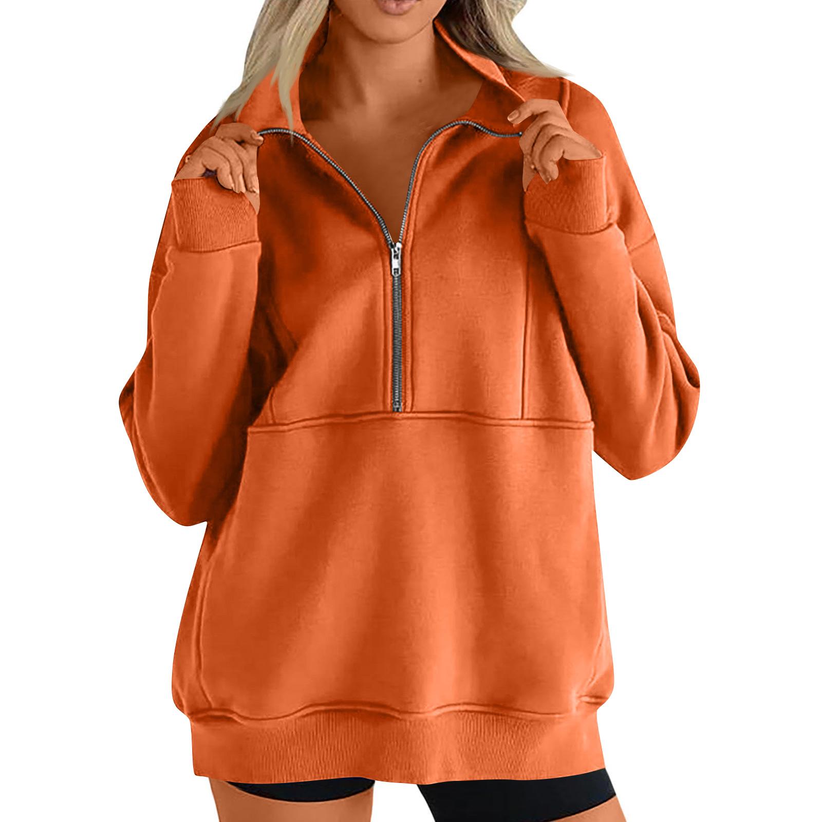 

Womens Casual Long Sleeve Drawstring Sweatshirt Pullover Tops Loose Oversized Clothes L