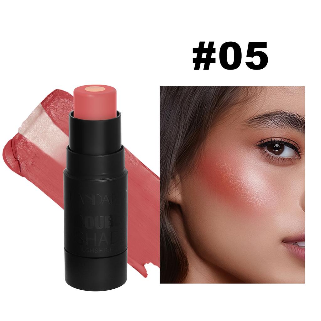 Makeup To Brighten and Enhance Complexion Solid Center Blush Cream Contour Stick Rouge