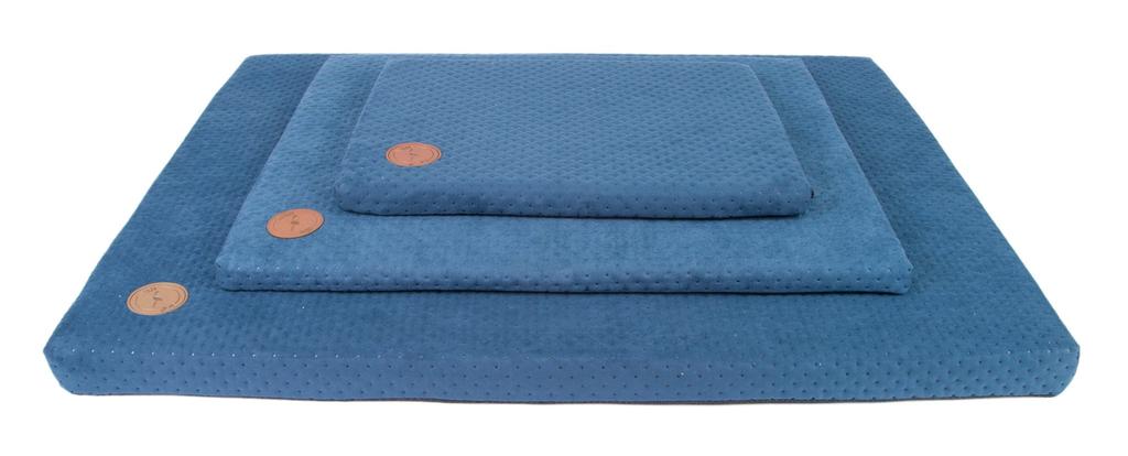 Demi Mattress Navy Blue Quilted 85cm x 70cm x 5cm
