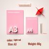 Deli A3 80g Color Craft & Copy Paper (Light Red/Pink)