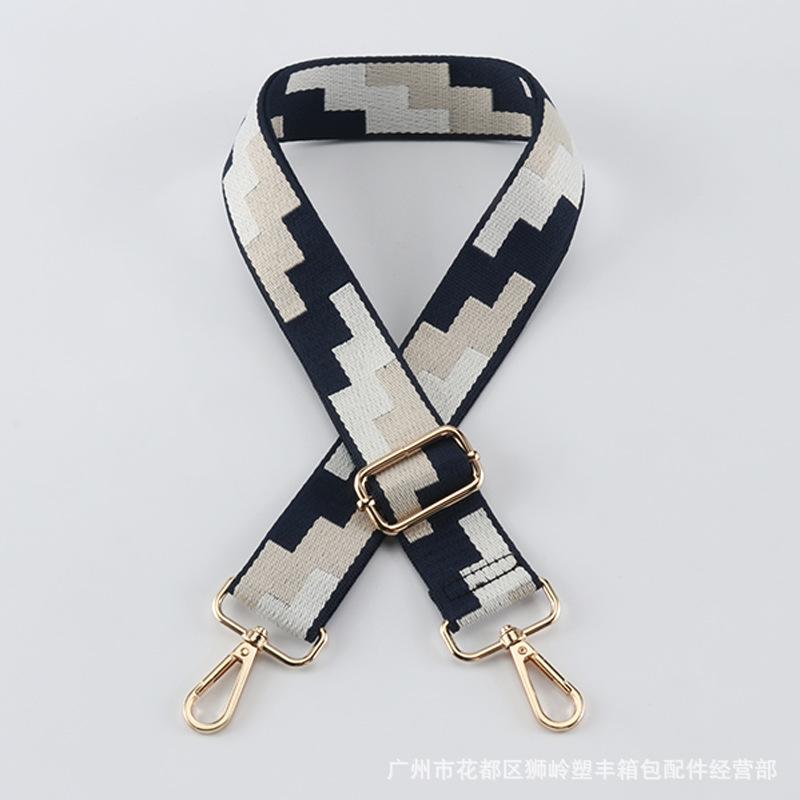 

Strap Accessory With Cross-body Printed Wide Strap; Colorful Single Shoulder Strap Adjustable. One Size