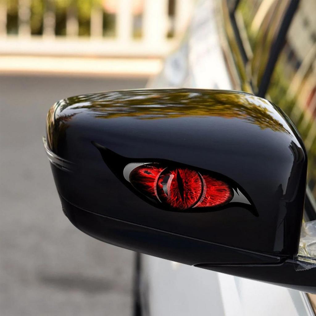 side mirror sticker,reflective scary decal car sticker | scary eyes reflective car sticker cover