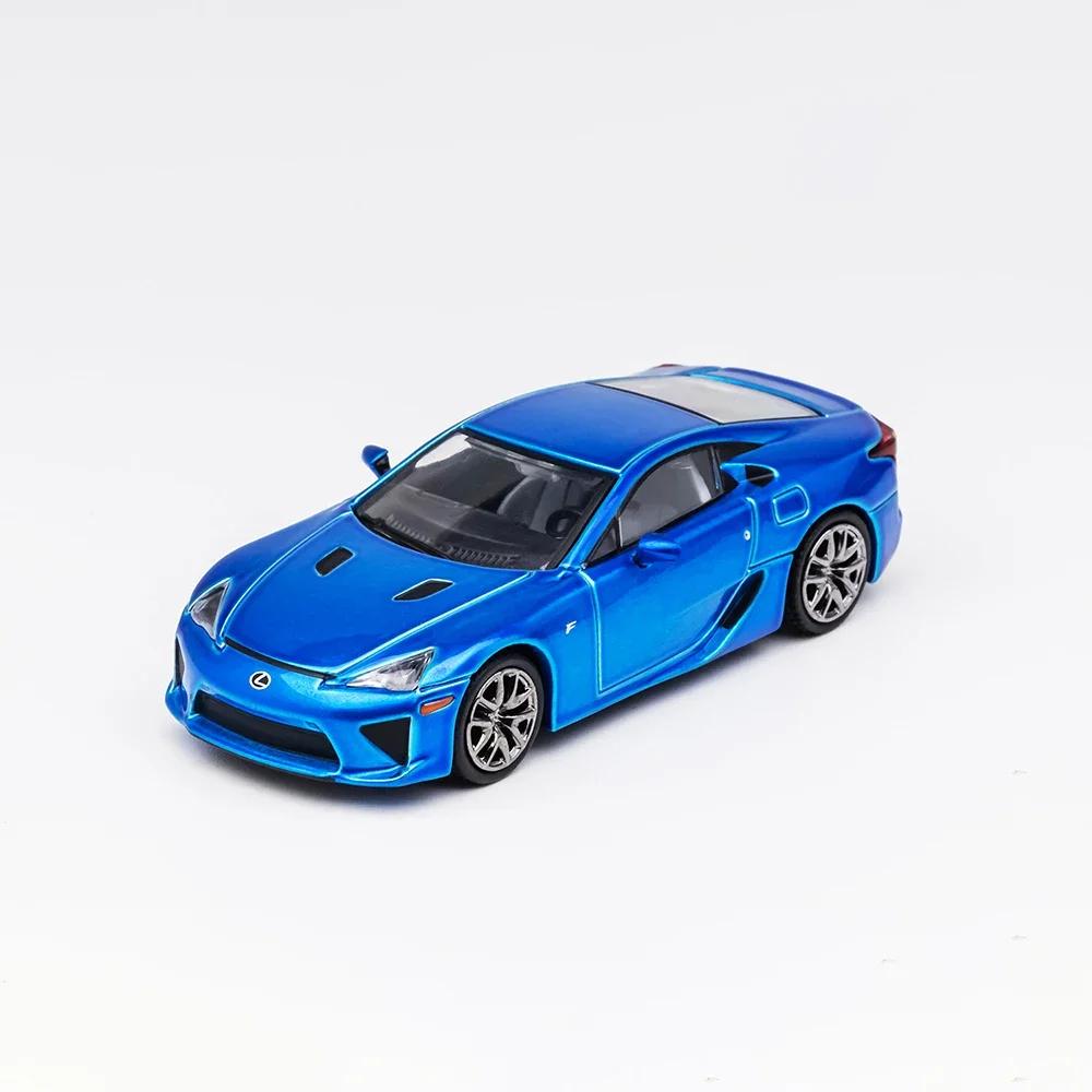 fxcr3 Original Die-cast 1:64 Scale 2010 Lexus Lfa Simulation Alloy Car Model Fan Collection Display Home Decoration Metal Ornaments