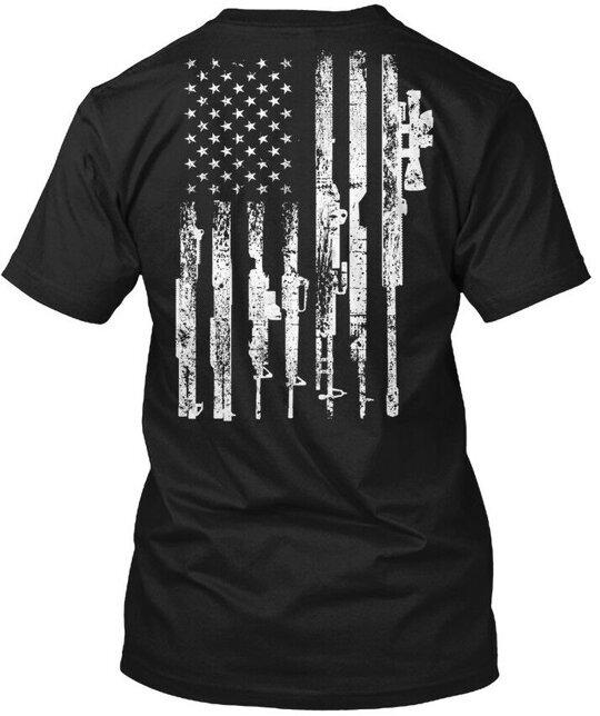 Gun The Flag TShirt Size S To 5xl