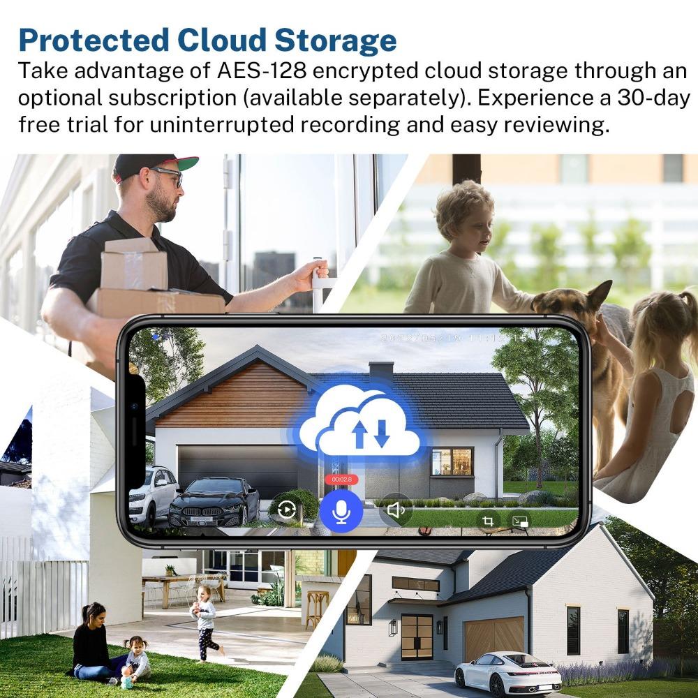 Rechargeable 1080P HD Video Doorbell Camera Wireless Video Doorbell Camera  Residential Use