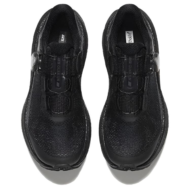 Anta Champion All-Weather Series Glory 2 Comfortable Versatile Shock Absorption Rebound Low-Top Casual Running Shoes Women sneaker Black 122525542A-3