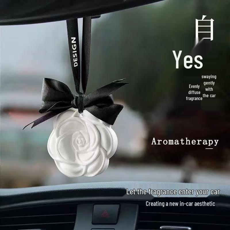 Camellia Aromatherapy Wardrobe & Car Scented Pendant with Free Shipping