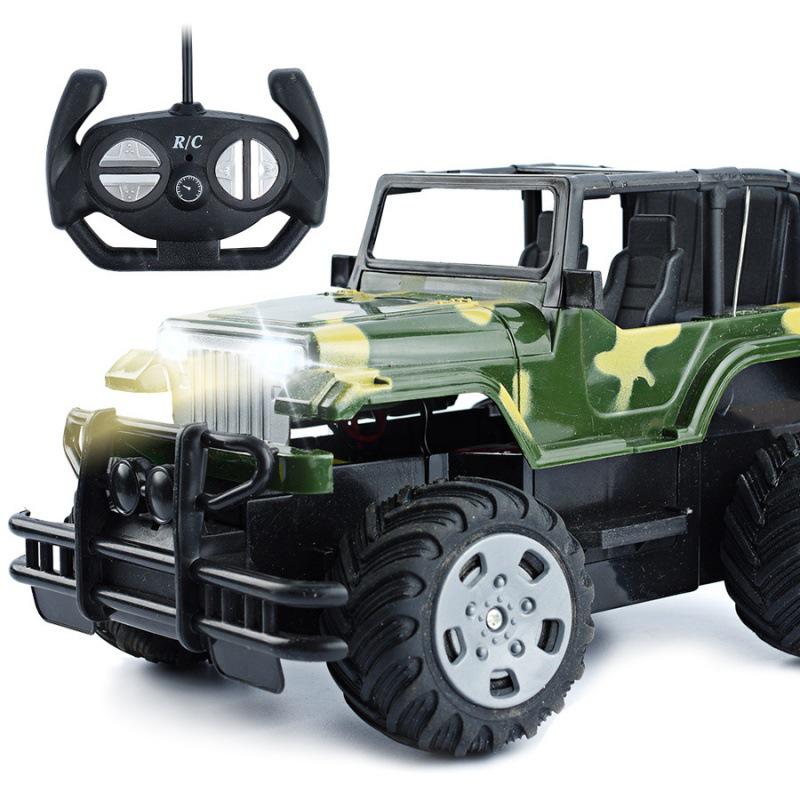 Four-Wheel Drive Remote Control Off-Road Racing Jeep Toy for Kids