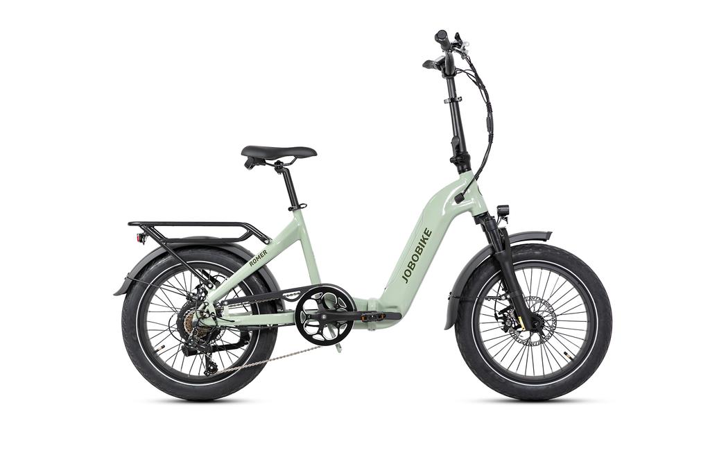 JOBOBIKE ROMER Elektrofahrrad, 250-W-Motor, leiser Motor, 48-V-15-Ah-Akku, Vorderradfederung für ein komfortables Fahrgefühl