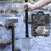 Military-Grade Folding Aluminum Shovel: Multi-Purpose Entrenching Tool for Camping