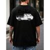 NOVÝ T3 Doka Double Cab Pickup Pružné Každodenní Streetwear s Ležérní Košilí pro Muže Lze Prát v Pračce Regular Fit Tričko Univerzální Oblečení