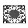 RC Cooling Fan Cover Universal Aluminum Alloy Fan Protective Cover for ESC Motor Heatsink 30x30mm Black