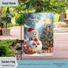 Christmas Courtyard and Garden Party Decoration Flag