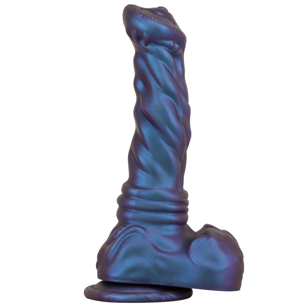 Simulated Dildo Stallion Silicone Anal Expansion Giant Thick Anal Plug