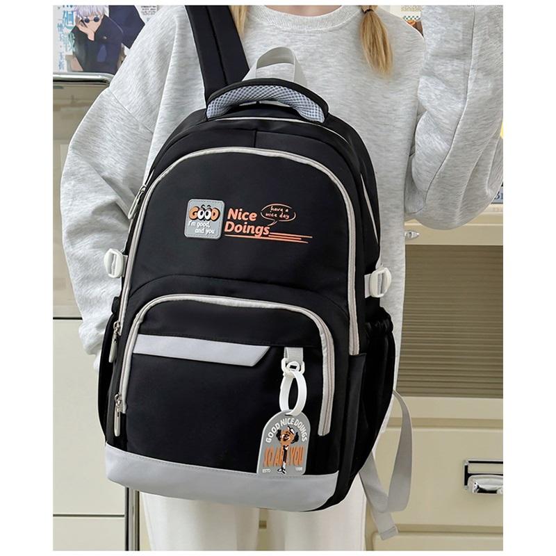 Large-capacity Backpack Fashion Trend Spot Backpack Junior High School College Student School Bag