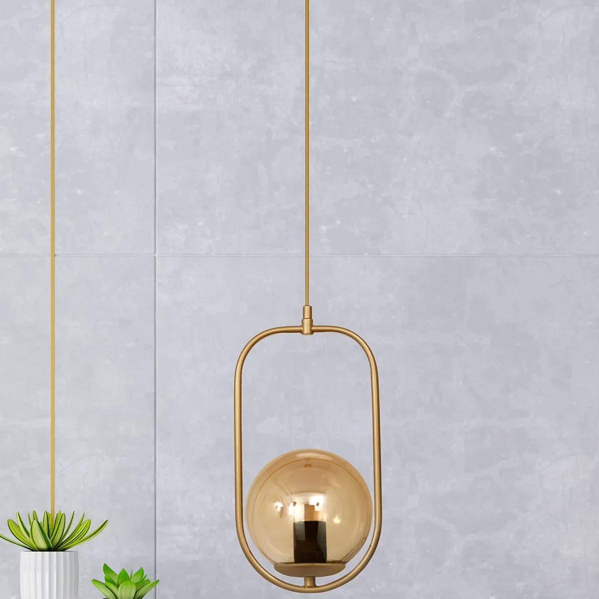 

Люстра Modern Alure из одинарного стекла