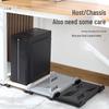 HUIHUADU Desktop PC Tower Stand with Universal Wheels