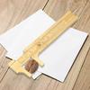 Double Scale Vernier Caliper Portable Brass Sliding Caliper Gauge Ruler Measuring Tool (80mm)