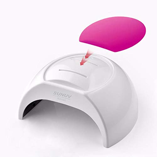 

NaturalTrend Gel Nail UV LED Light Latest 48W Equipped with popular low heat mode Human sensor Light (Latest 48W, White)