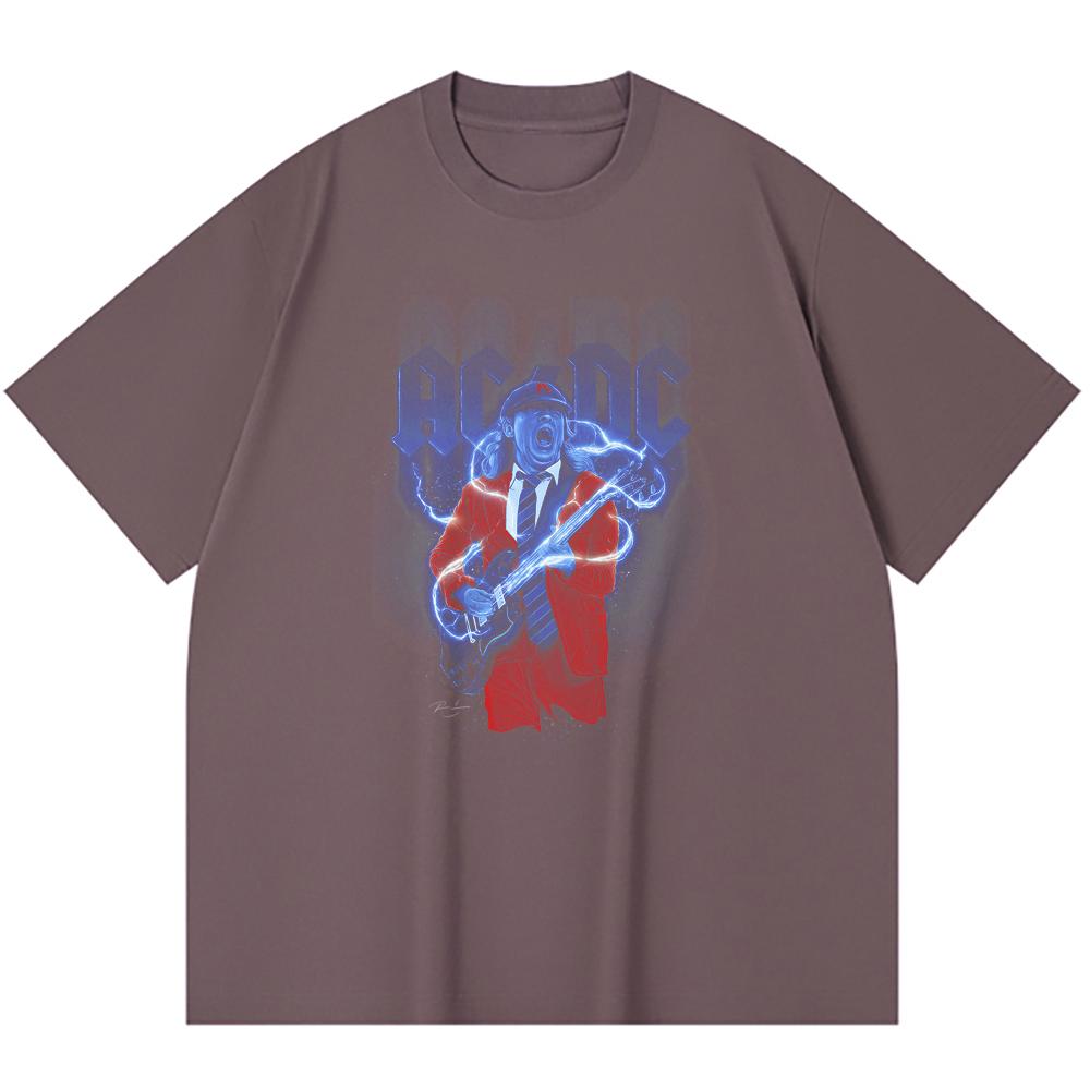 230 Gsm 100% Cotton Heavy Metal T-Shirt  Rock Band Popular Music Print Unisex Heavy Cotton T Shirt