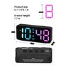 M-Modern-Small Loud Alarm Clock For Heavy Sleepers Adults,Compact Travel Clocks For Bedrooms Bedside,Ok To Wake For Kids,Teens