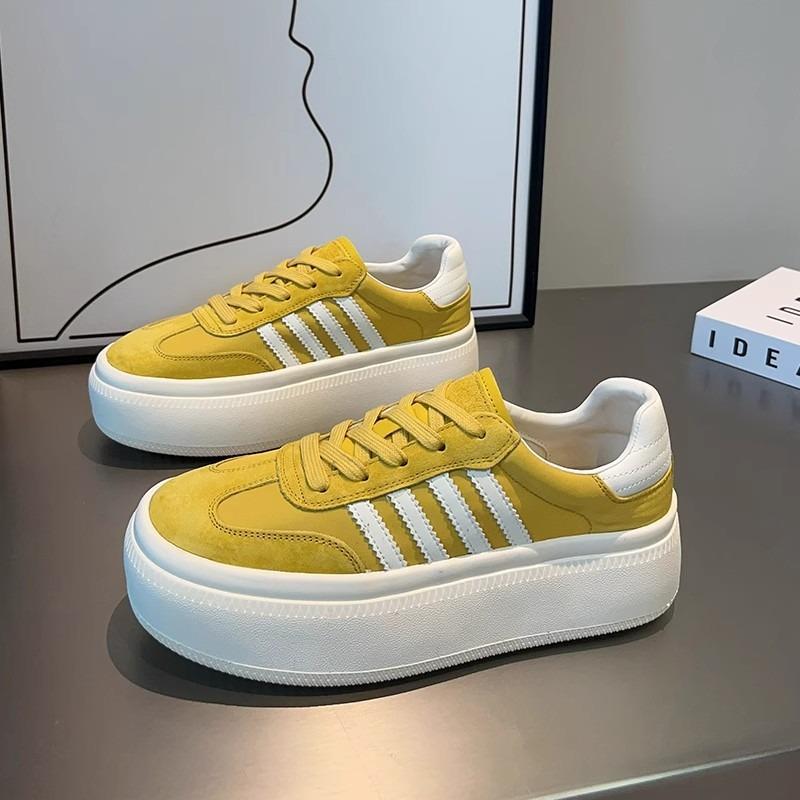 Red Platform Women's Summer New Breathable Thin Versatile Casual Sports Shoes