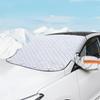 1Pc Windshield Cover Car Snow Cover Car Windshield Cover Snow Protector Ice Blocked Front Window Protector Exterior Auto Accessories