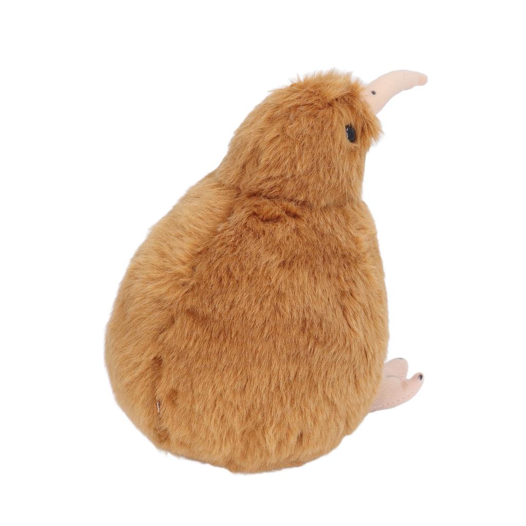 7.9inch Kiwi Bird Stuffed Toy Soft Cute Lifelike Portable Standing Plush Animal Toy for Kids Toddlers