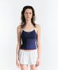 GROVE Ryan Shirring Shorts (White)
