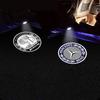 GCTO3 For Mercedes Benz B/C/E/S Class A Class C200L GLC GLK  2PCS Car Door Emblem LED Light Welcome Lamp Wireless Laser Projector