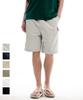BLACK MOMENT [Waterproof] Casual Elastic Waist Bermuda Wide Cargo Shorts 6 Colors