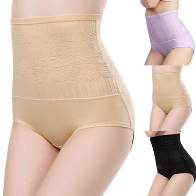 Slip modellanti per il sollevamento dell'anca traspirante senza cuciture a vita alta in pizzo sexy da donna