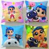 Cartoon True and the Rainbow Kingdom Cushion Cover Soft & Easy-Wash Pillow Case – Versatile for Couch, Bed, Travel and Office
