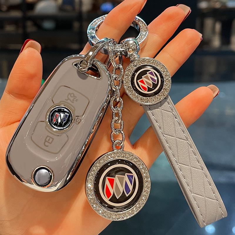Buick Regal Key Case for Excelle, Encore, Envision, LaCrosse, GL8, Weilang, and Yinglang.