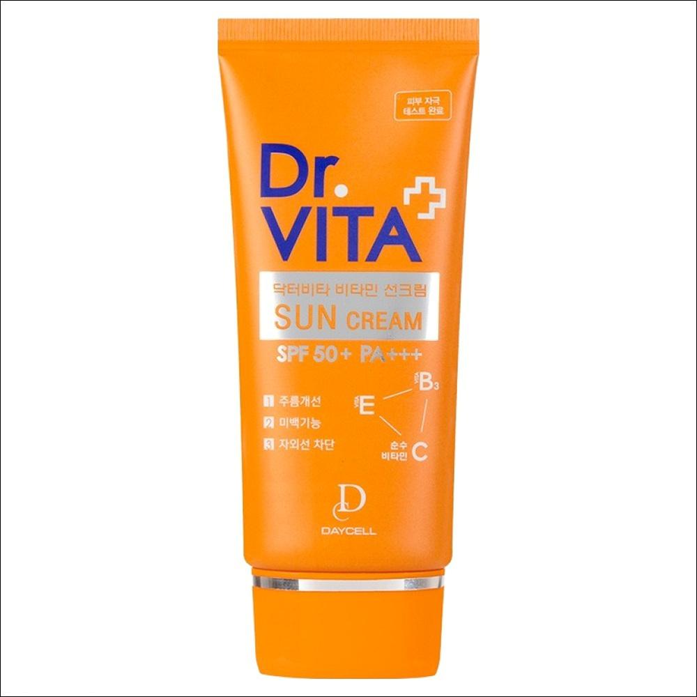 

Dr.Vita Vitamin Sun Cream SPF50+ PA+++ 50g – Brightening & UV Protection Sunscreen 50g x 1EA