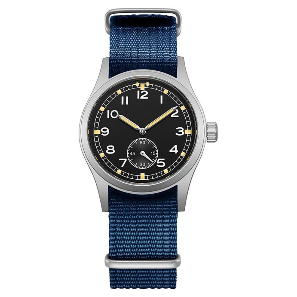 Analog Quartz Wristwatch Small Second Sub-Dial Retro Watch Vintage Luminous Watch Outdoor