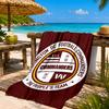 Washington Commanders Map Beach Towel, Quick-drying, Easy to Care for, Suitable for Both Fitness and Beach Vacations,Sports Essential