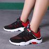 Kids Breathable Mesh Sneakers Boys Girls Lightweight Ventilated Athletic Shoes With Hook Loop