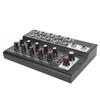 100‑240V Portable 10‑Channel Stereo O Sound Mixer Karaoke Microphone Amplifier ConsoleEU Plug