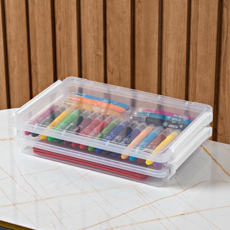 7-layer Storage Box Document A4 Sorting Box Important Information Household Registration Book Passport Storage Box Storage Box