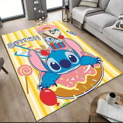 1pc Lilo-and-Stitch-(28)_01 Carpet Area Rug, Bedroom, and Playroom Durable, Stain-Resistant, and Easy To Clean, Living Room