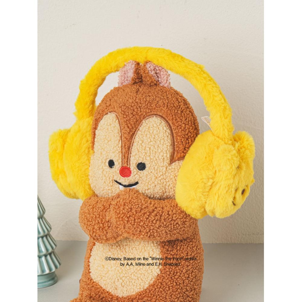 Daiso Disney Winnie The Pooh Character Plush Earmuffs Yellow