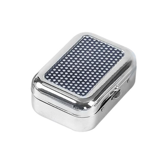 Portable Ashtray Outdoor with Built-in Holder Metal Travel Camping Hiking Pocket