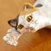Palnart Poc Obi-dome (kimono sash clip) Mischievous Calico Cat Obi-dome (kimono sash clip) SUU Cat Realistic Cute