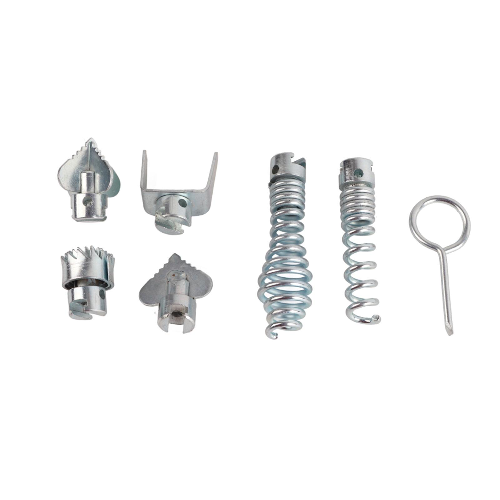 

7 шт./компл. 16 мм марганцевая сталь дренажный очиститель трубопровод дноуглубительная машина режущая головка для дноуглубительного инструмента