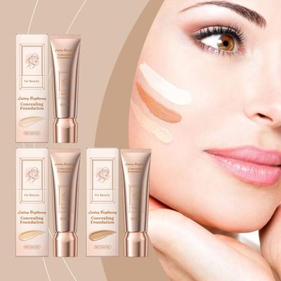Liquid Concealer Foundation Moisturizing Light And Lasting Without Makeup Refreshing Moisturizing Skin Care Moisturizing Liquid Foundation 30ml