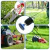 4PCS Corundum Lawn Mower Sharpener Reusable Grinding Drill Sharpener with Blade Balancer 1/4inch Shank Drill Driven