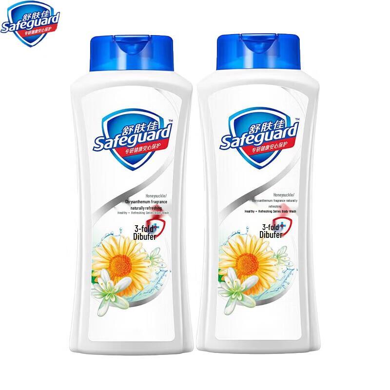 Safeguard Shower Gel with Mint, Honeysuckle & Chrysanthemum